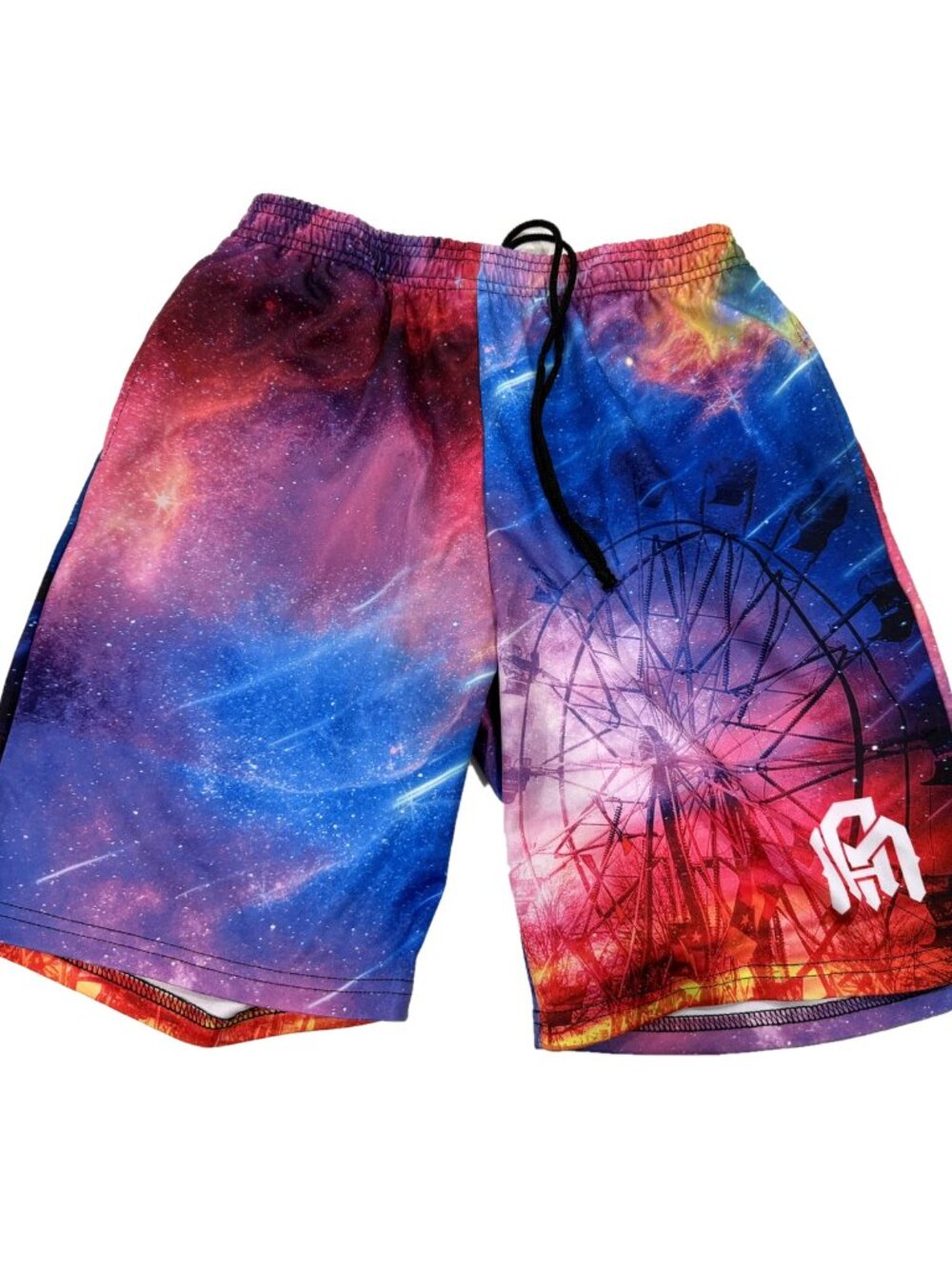 INTO THE AM Ferris Wheel EDC Las Vegas Galaxy Shorts